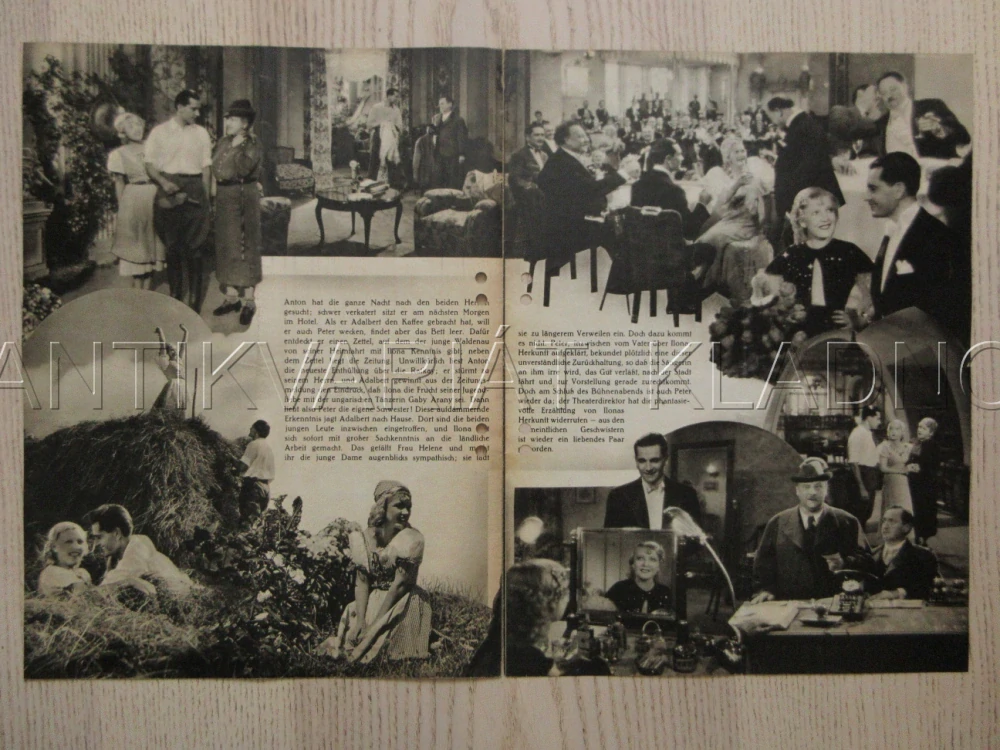 SVĚT SE TOČÍ KOLEM LÁSKY, R: W. TOURJANSKY, M. EGGERTH, L. SLEZAK, FILM KURIER Č. 2365