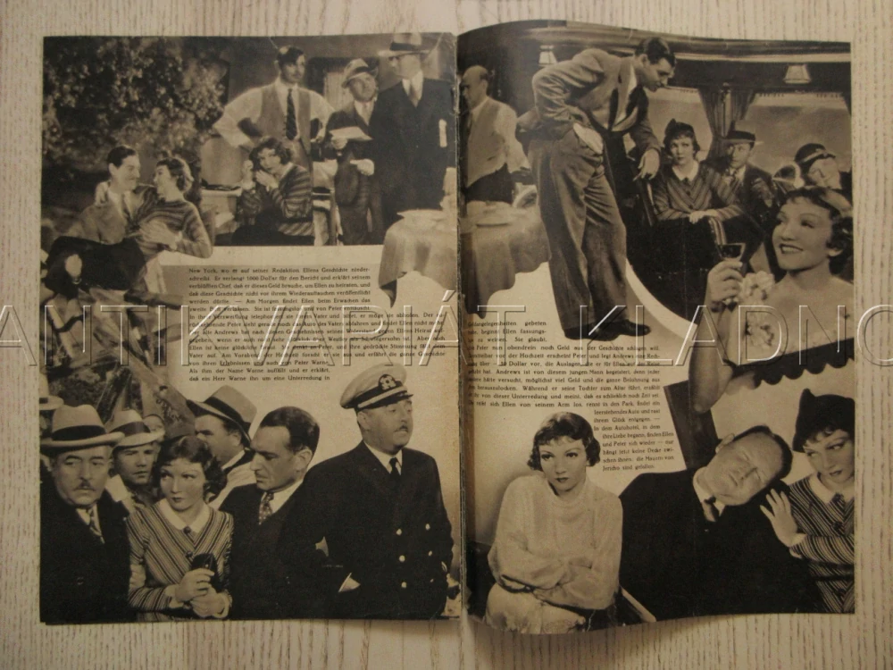 STALO SE JEDNÉ NOCI, R: F. CAPRA, C. GABLE, C. COLBERT, FILM KURIER Č. 2382