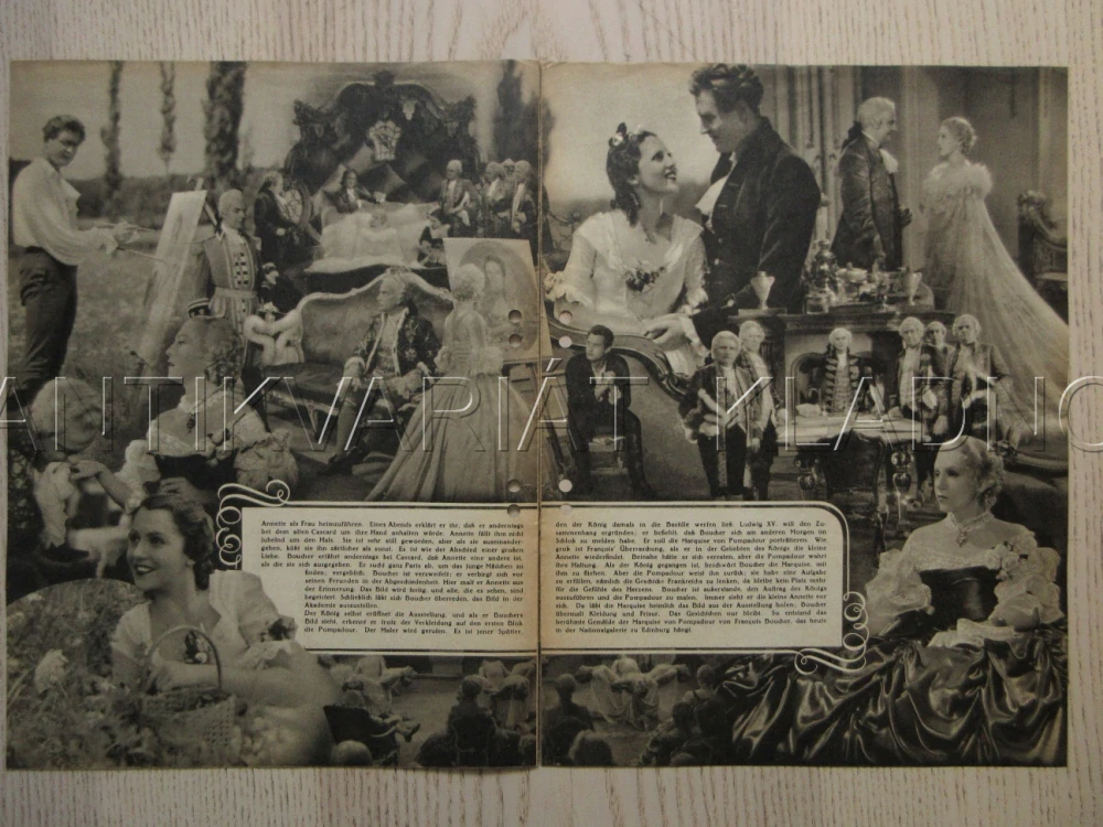 MARKÝZA POMPADOUR, R: W. SCHMIDT-GENTNER, L. SLEZAK, W. EICHBERGER, FILM KURIER Č. 2385