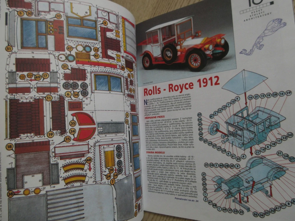 ABC, 11/2001, KOMPLETNÍ DÉČKA, ROLLS-ROYCE 1912