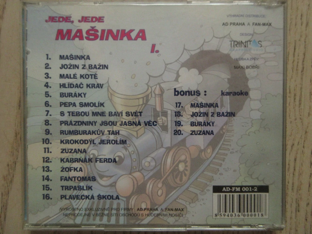 JEDE, JEDE MAŠINKA I., CD HUDBA