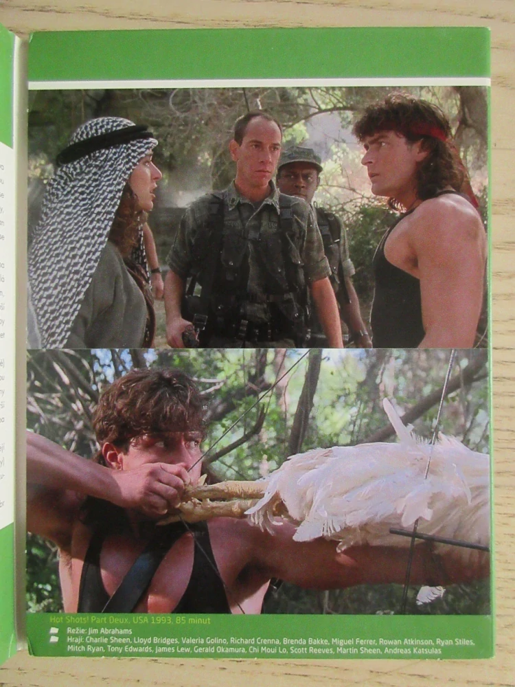 ŽHAVÉ VÝSTŘELY 2, CH. SHEEN, DVD FILM