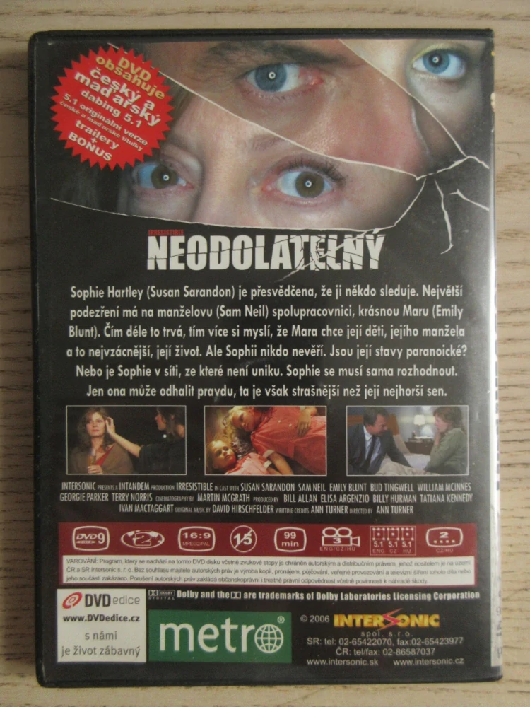 NEODOLATELNÝ, E. BLUNT, S. NEILL, DVD FILM
