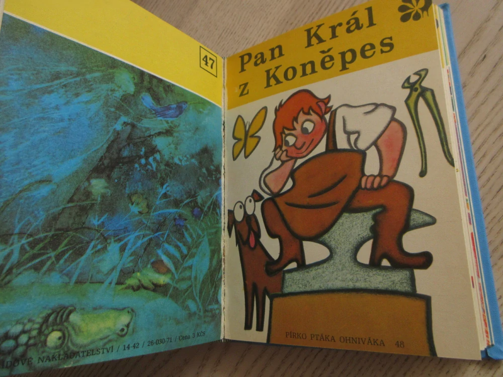 PÍRKO PTÁKA OHNIVÁKA, 11X POHÁDKA, **an