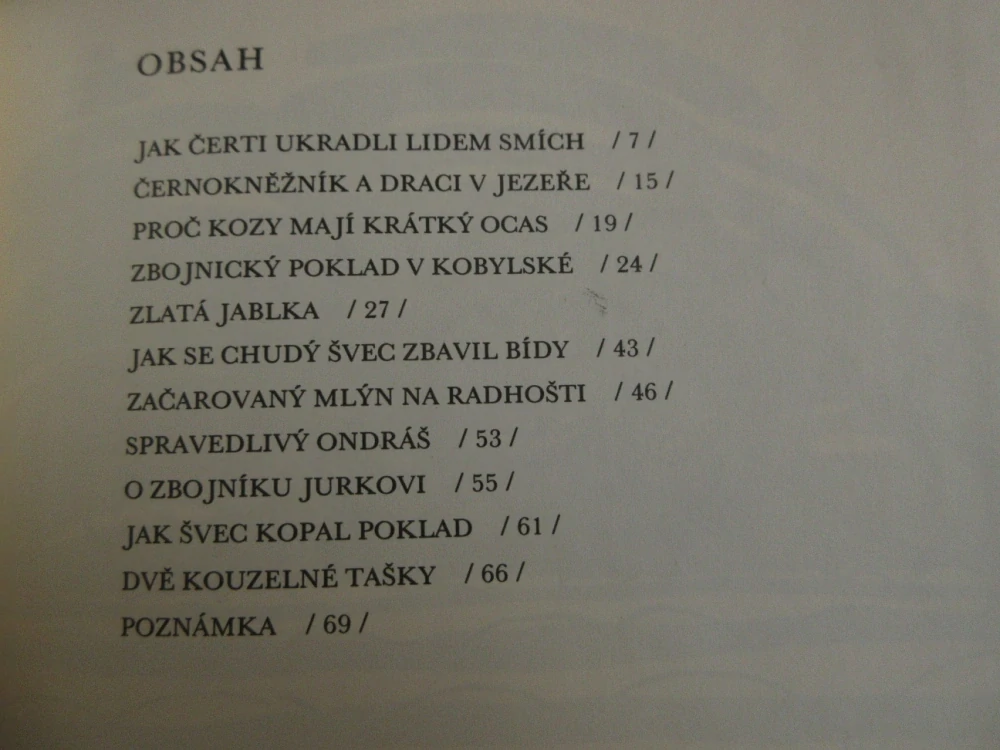 JAK ČERTI UKRADLI LIDEM SMÍCH, OLDŘICH SIROVÁTKA, ANTONÍN STRNADEL, **an