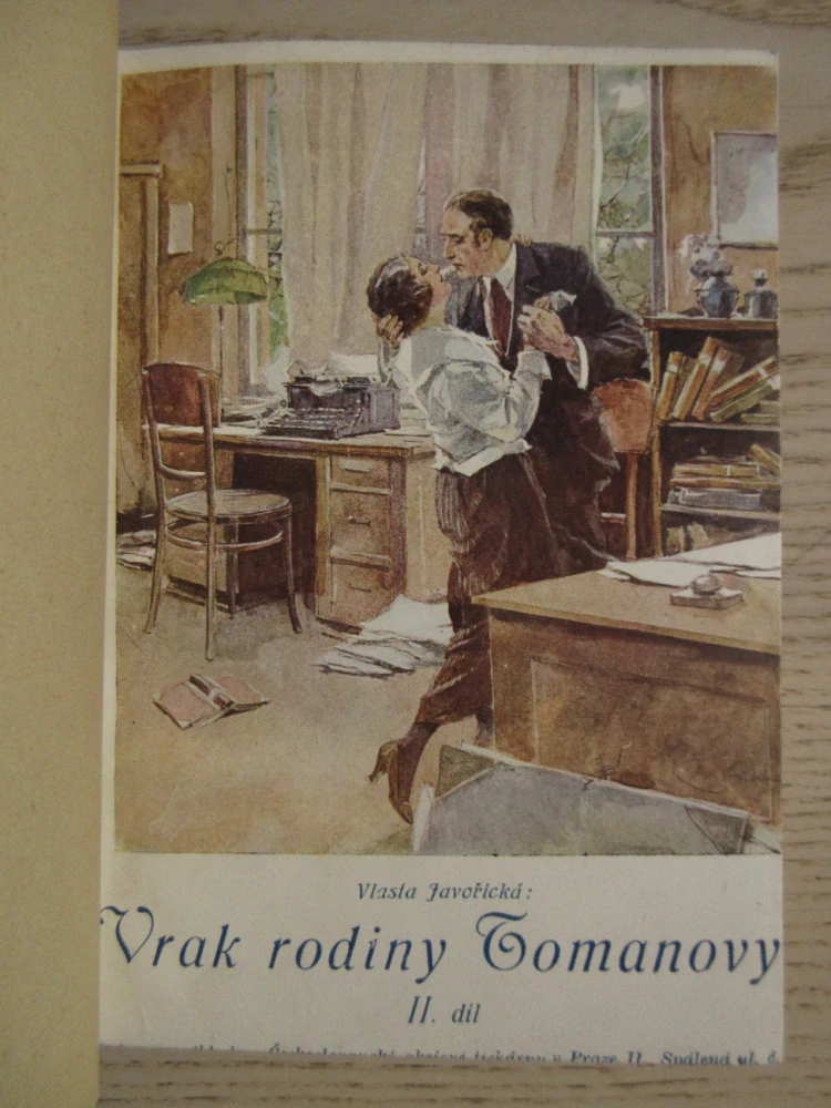 VRAK RODINY TOMANOVY, 1-2, VLASTA JAVOŘICKÁ, **an