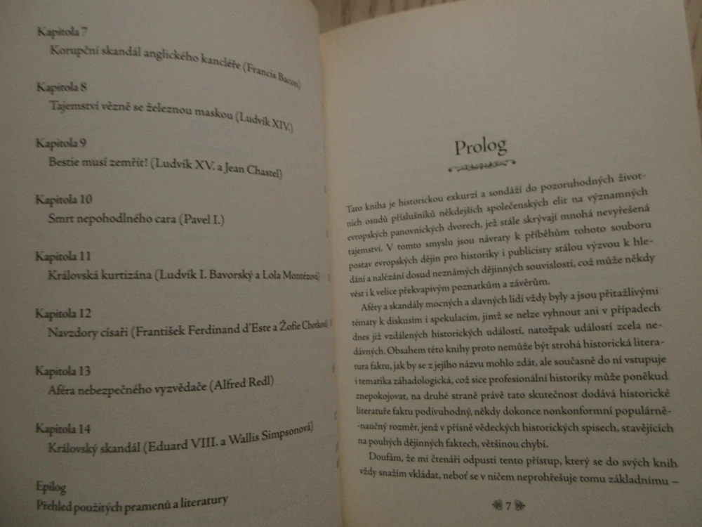 SKANDÁLY A AFÉRY EVROPSKÝCH PANOVNICKÝCH DVORŮ, VLADIMÍR LIŠKA, **an