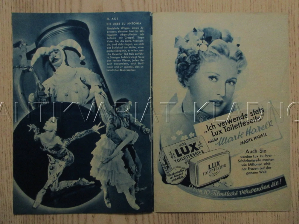 HOFFMANNOVY POVÍDKY, M. SHEARER, R. ROUNSEVILLE, J. FORD, FILM VB, FILM KURIER VBŠ Č. 1003