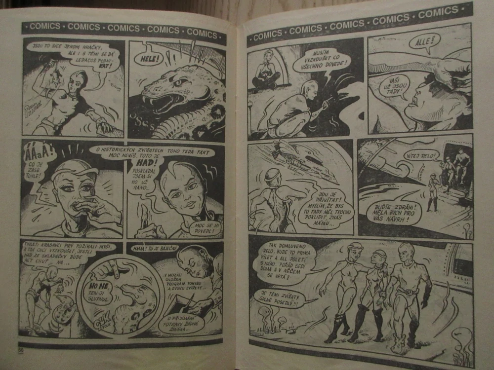 IKARIE, MĚSÍČNÍK SCIENCE FICTION, 6/1990, **an 
