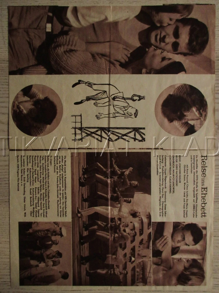 REISE INS EHEBETT, A. PRUCNAL, C. JURICHS, F. SCHOBEL, FILM SRN, FILM KURIER VBŠ Č. 31/66