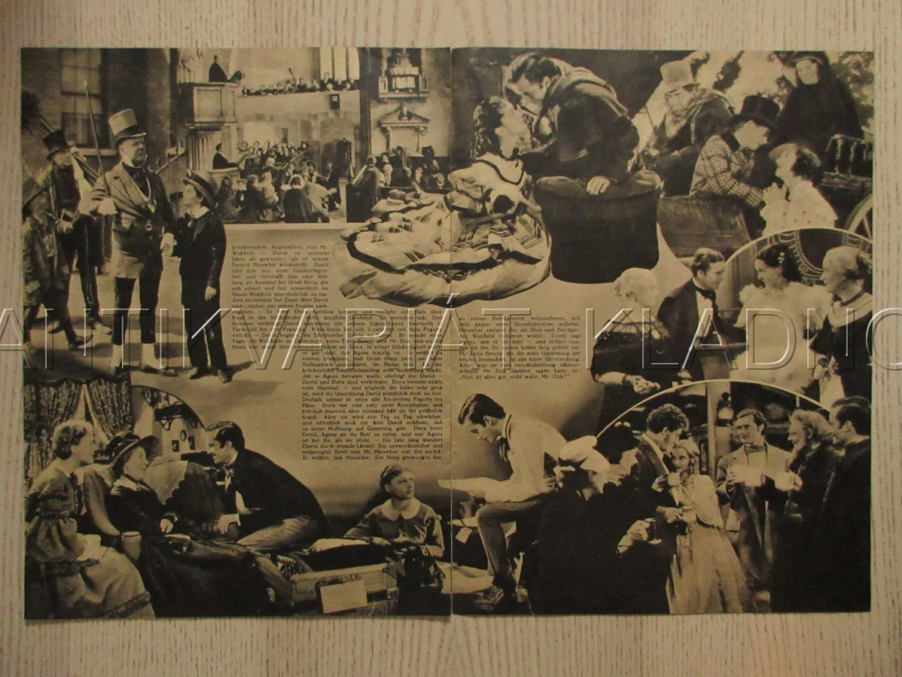 DAVID COPPERFIELD, E. ALLAN, H. MUNDIN, F. LAWTON, FILM USA, FILM KURIER VBŠ Č. 2403