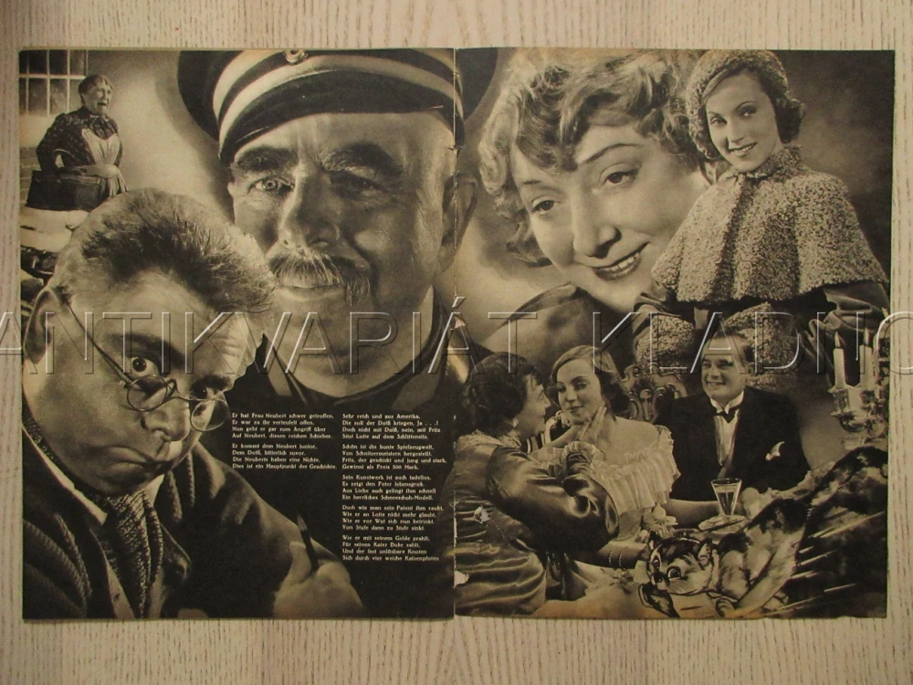 KATER LAMPE, E. SIEDEL, G. OBER, E. LEGAL, FILM SRN, FILM KURIER VBŠ Č. 2434