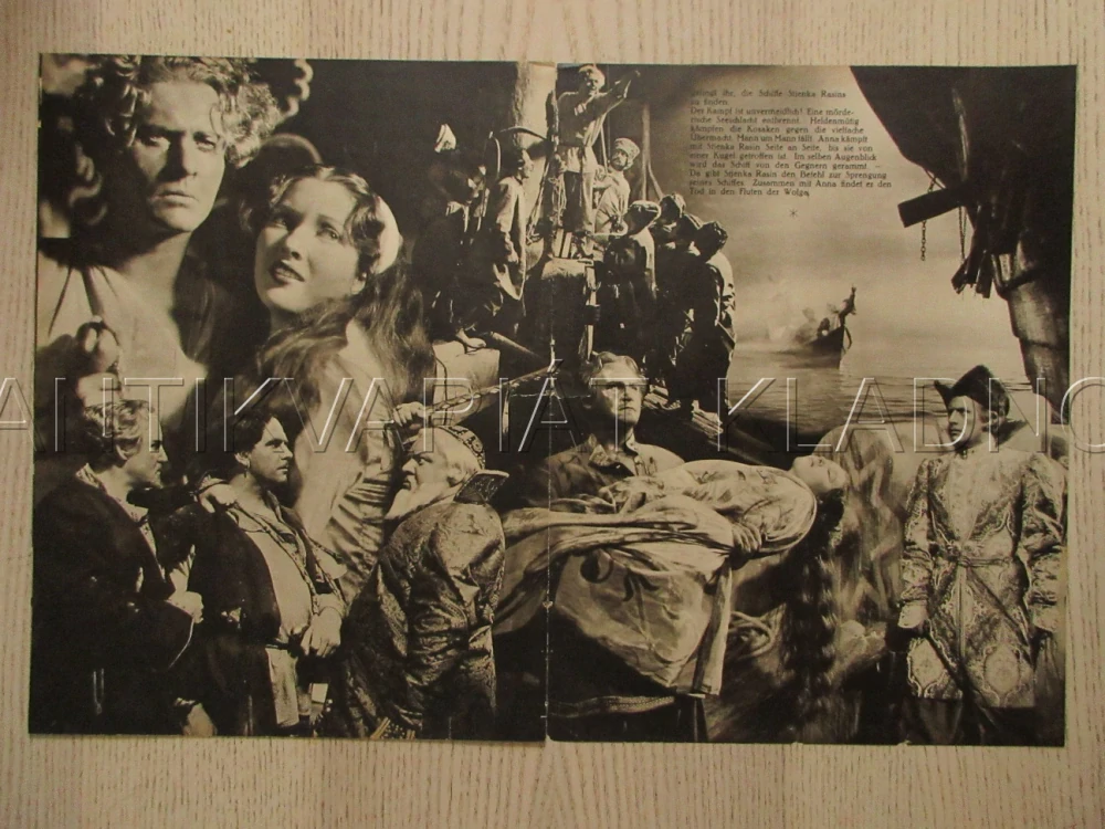 STJENKA RASIN, W. ENGELS, O. BACH, H. GEORGE, FILM SRN, FILM KURIER VBŠ Č. 2469