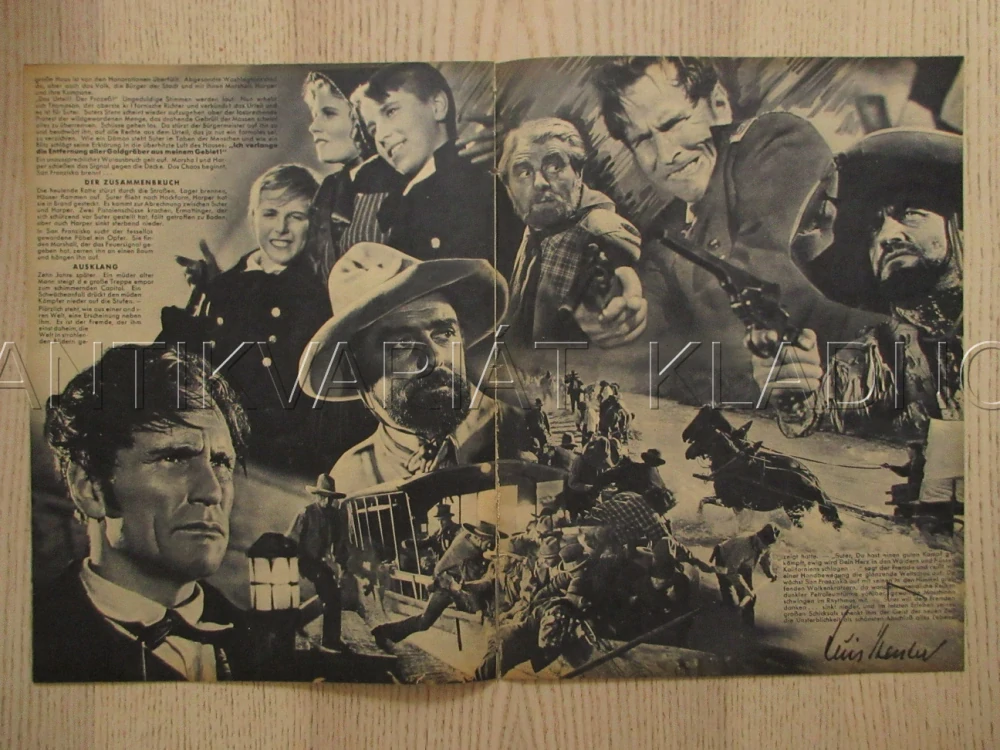 KRÁL KALIFORNIE, L. TRENKER, W. KUNIG, E. AULINGER, FILM SRN, FILM KURIER VBŠ Č. 2494