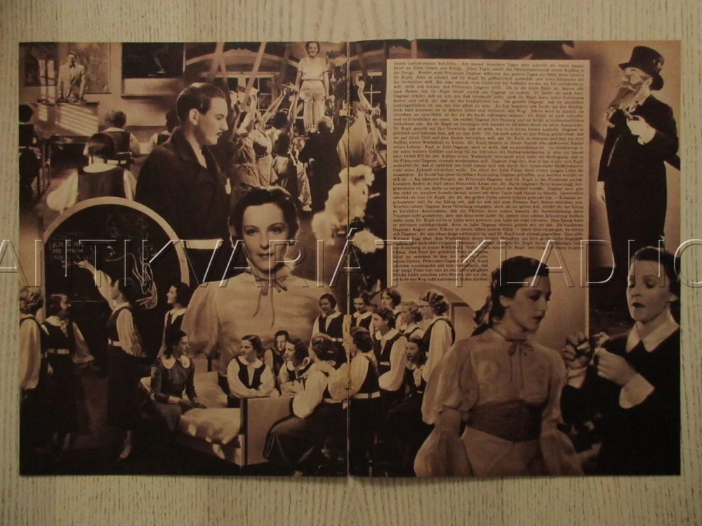 DÍVČÍ PENSIONÁT, A. SALLOKER, A. HÖRBIGER, L. KONSTANTIN, FILM RAKOUSKO, FILM KURIER VBŠ Č. 2516