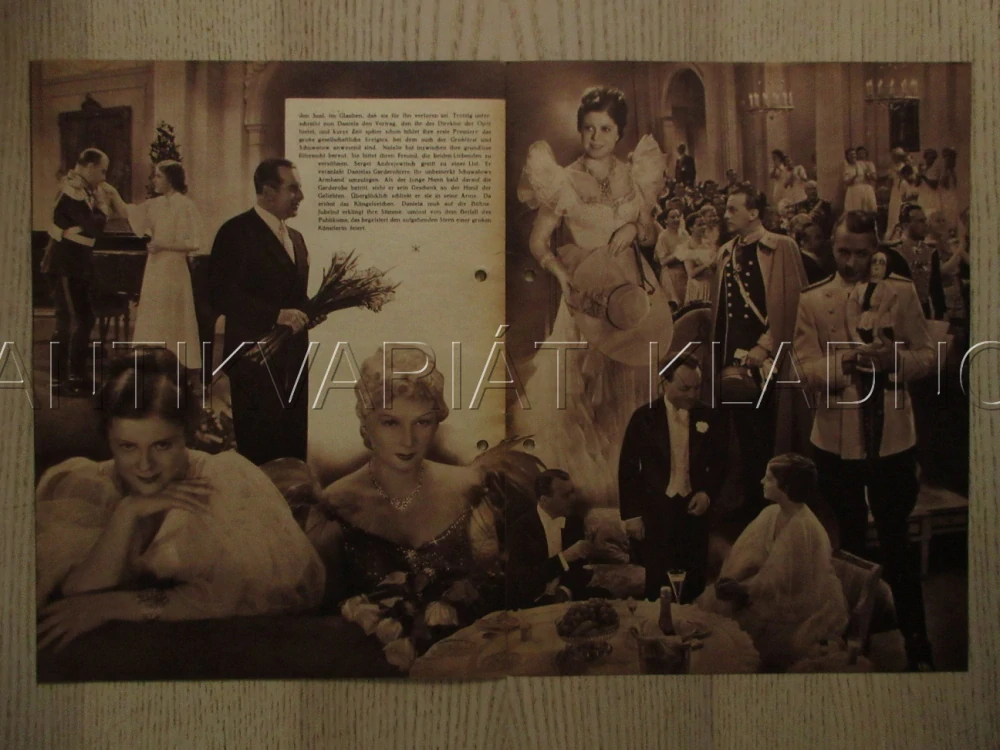 MADCHEN IN WEISS, M. CEBOTARI, I. PETROVICH, G. ALEXANDER, FILM SRN, FILM KURIER VBŠ Č. 2522