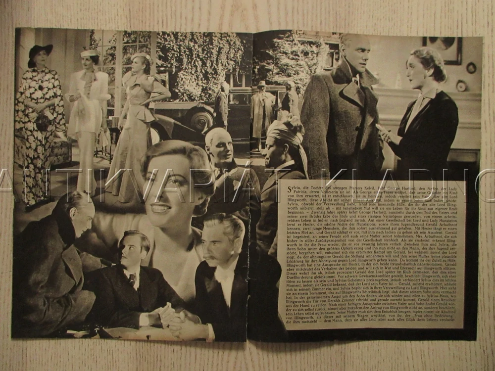 EINE FRAU OHNE BEDEUTUNG, K. DORSCH, F. KAYSSLER, M. HOPPE, FILM SRN, FILM KURIER VBŠ Č. 2549
