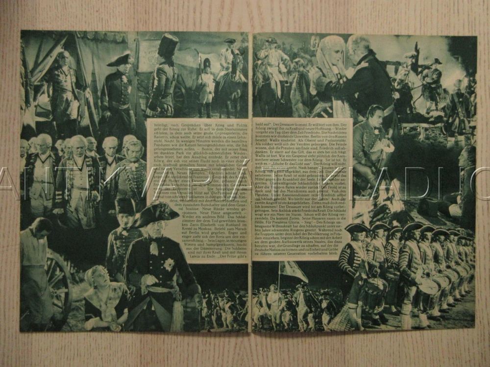 FRIDERICUS, O. GEBUHR, H. KORBER, LIL DAGOVER, FILM SRN, FILM KURIER VBŠ Č. 2558