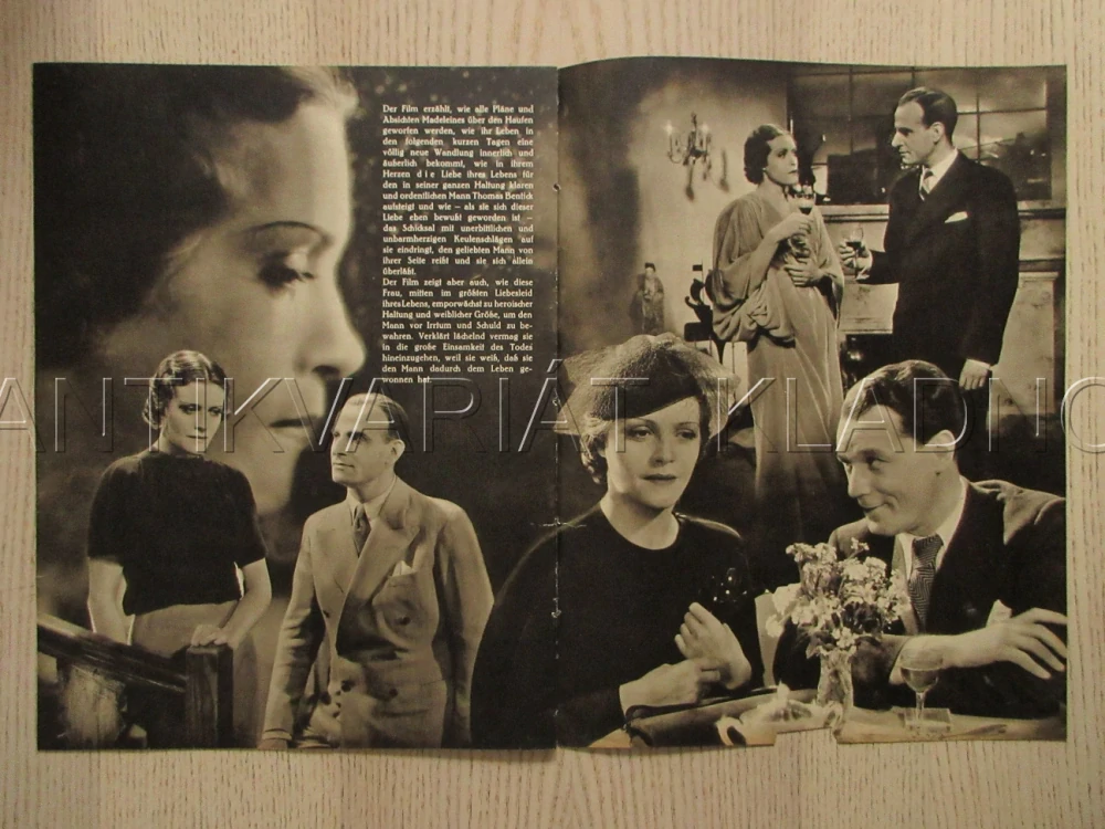 NEZNÁMÁ, S. SCHMITZ, J. GALLAND, C. JÜRGENS, FILM SRN, FILM KURIER VBŠ Č. 2563
