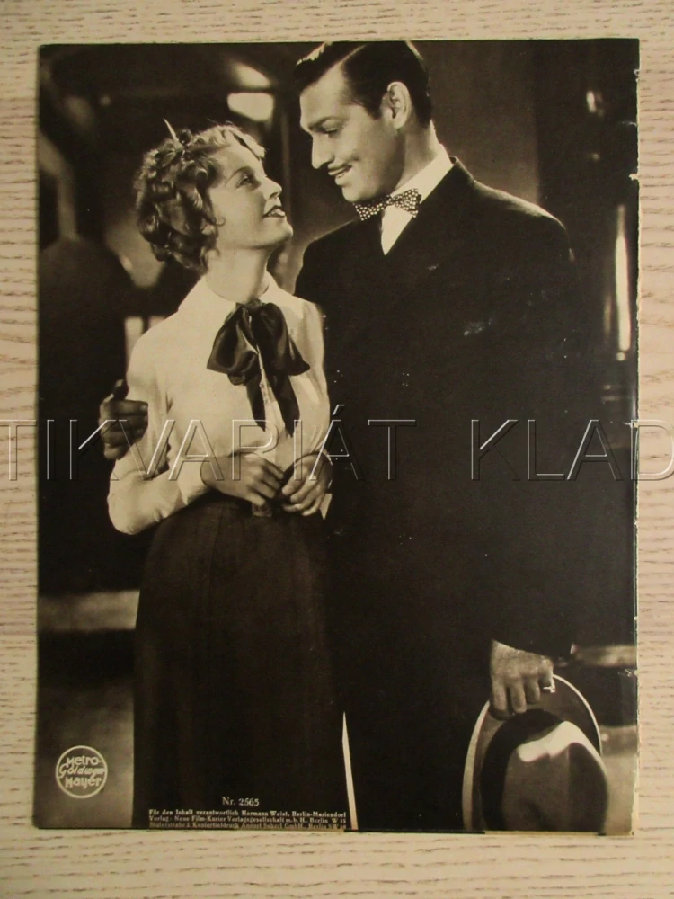 SAN FRANCISCO, C. GABLE, S. TRACY, J. MACDONALD, FILM USA, FILM KURIER VBŠ Č. 2565