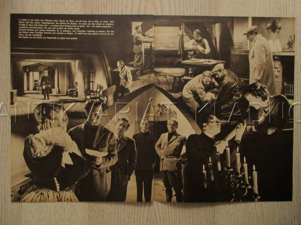 PES BASKERVILLSKÝ, R: K. LAMAČ, P. VOSS, F. KAYSSLER, FILM SRN, FILM KURIER VBŠ Č. 2571