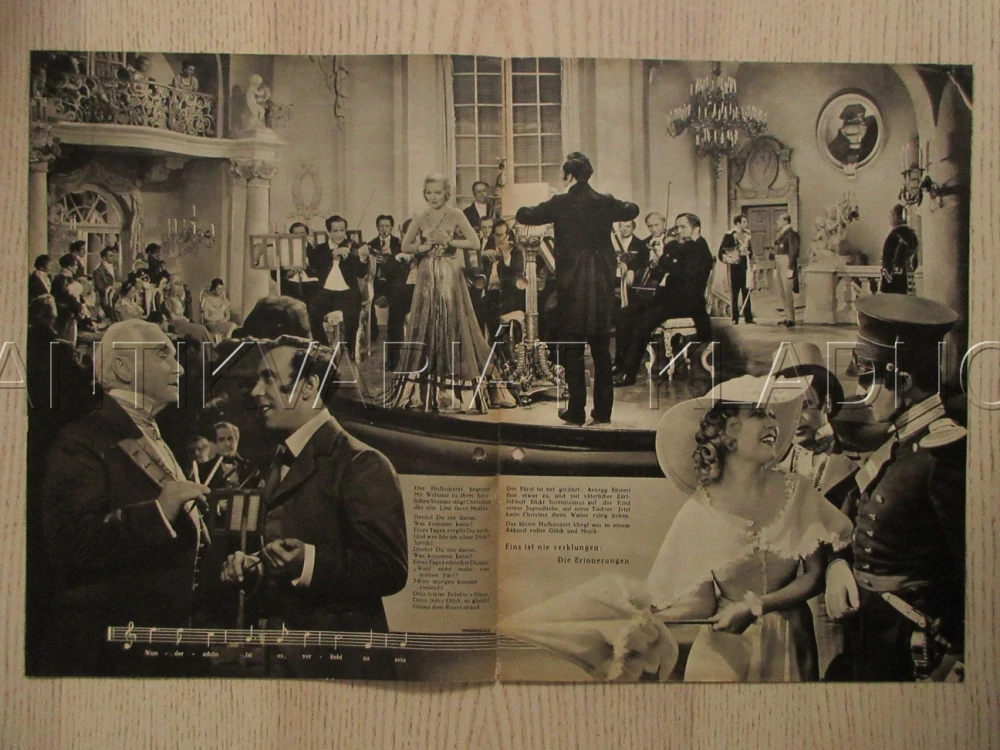 DAS HOFKONZERT, M. EGGERTH, H. HUBNER, E. JÜRGENSEN, FILM SRN, FILM KURIER VBŠ Č. 2579