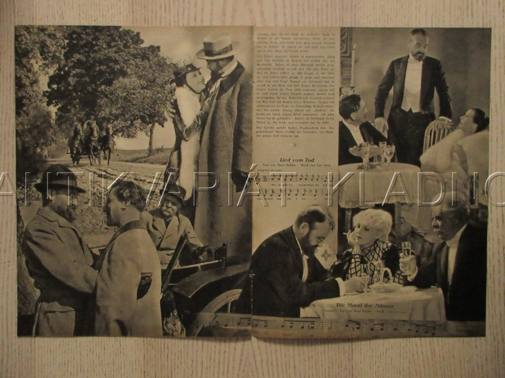 KREUTZEROVA SONATA, LIL DAGOVER, P. PETERSEN, H. KORBER, FILM SRN, FILM KURIER VBŠ Č. 2594