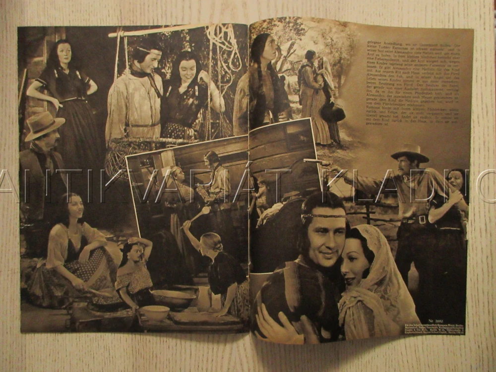 RAMONA, L. YOUNG, D. AMECHE, K. TAYLOR, FILM USA, FILM KURIER VBŠ Č. 2603