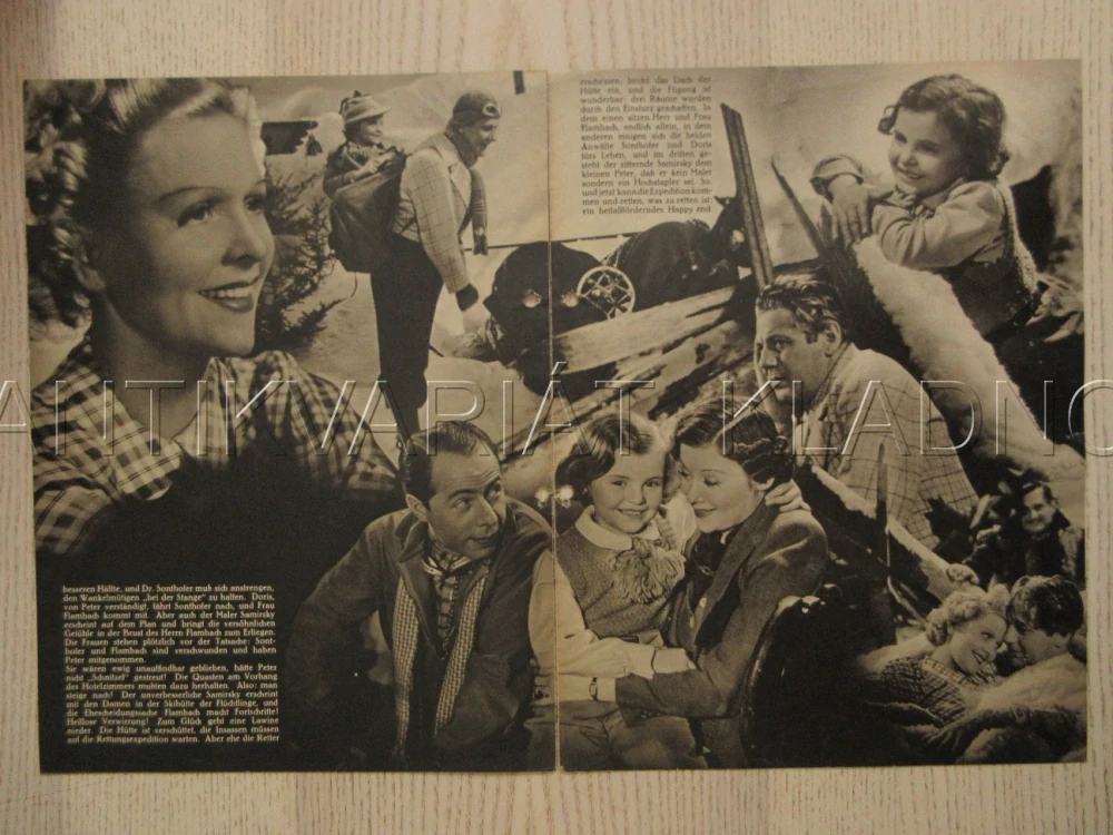 PETR VE SNĚHU, C. LAMAC, H. W. BECKER, H. IMBER, FILM RAKOUSKO, FILM KURIER VBŠ Č. 2639