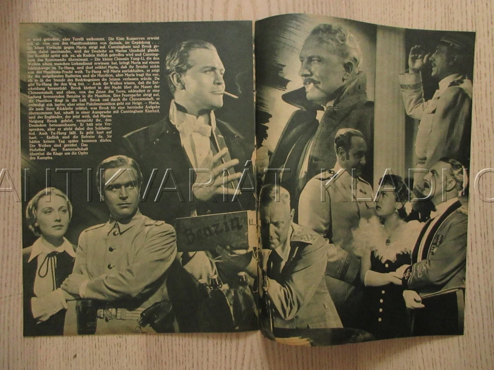 ALARM IN PEKING, G. FRÖHLICH, H. HÜBNER, P. VOSS, FILM SRN, FILM KURIER VBŠ Č. 2666