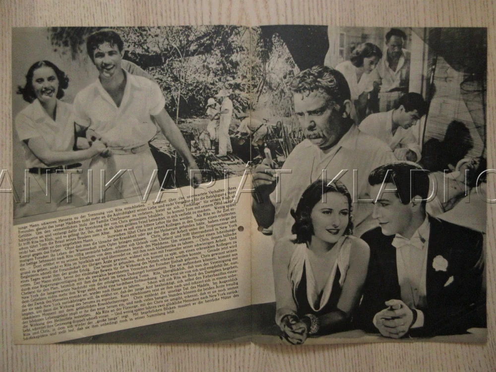 HIS BROTHER'S WIFE, B. STANWYCK, R. TAYLOR, J. HERSHOLT, FILM USA, FILM KURIER VBŠ Č. 2676
