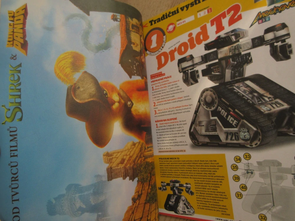 ABC, 24/2011, KOMPLETNÍ DÉČKA, TECHNIKA - POLICEJNÍ MECH T2