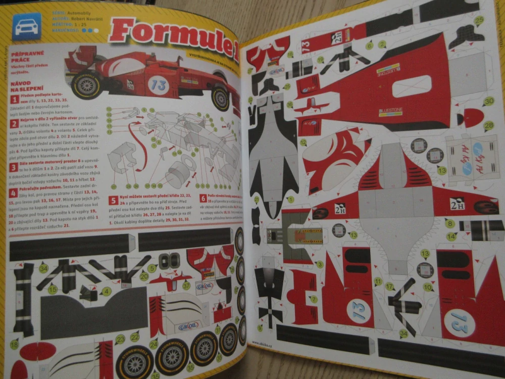 ABC, 9/2013, KOMPLETNÍ DÉČKA, FORMULE 1