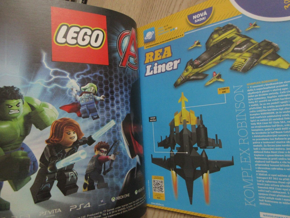 ABC, 3/2016, KOMPLETNÍ DÉČKA, SCI-FI REA LINER