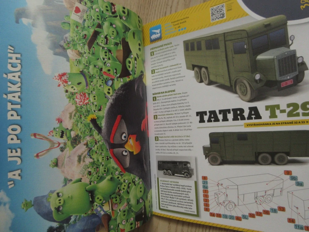 ABC, 10/2016, KOMPLETNÍ DÉČKA, TATRA T-29