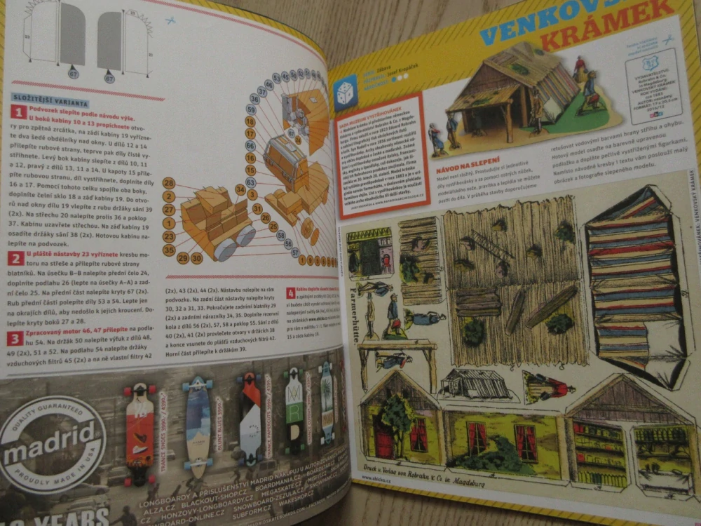 ABC, 12/2016, KOMPLETNÍ DÉČKA, WARCRAFT, TATRA 815 DAKAR