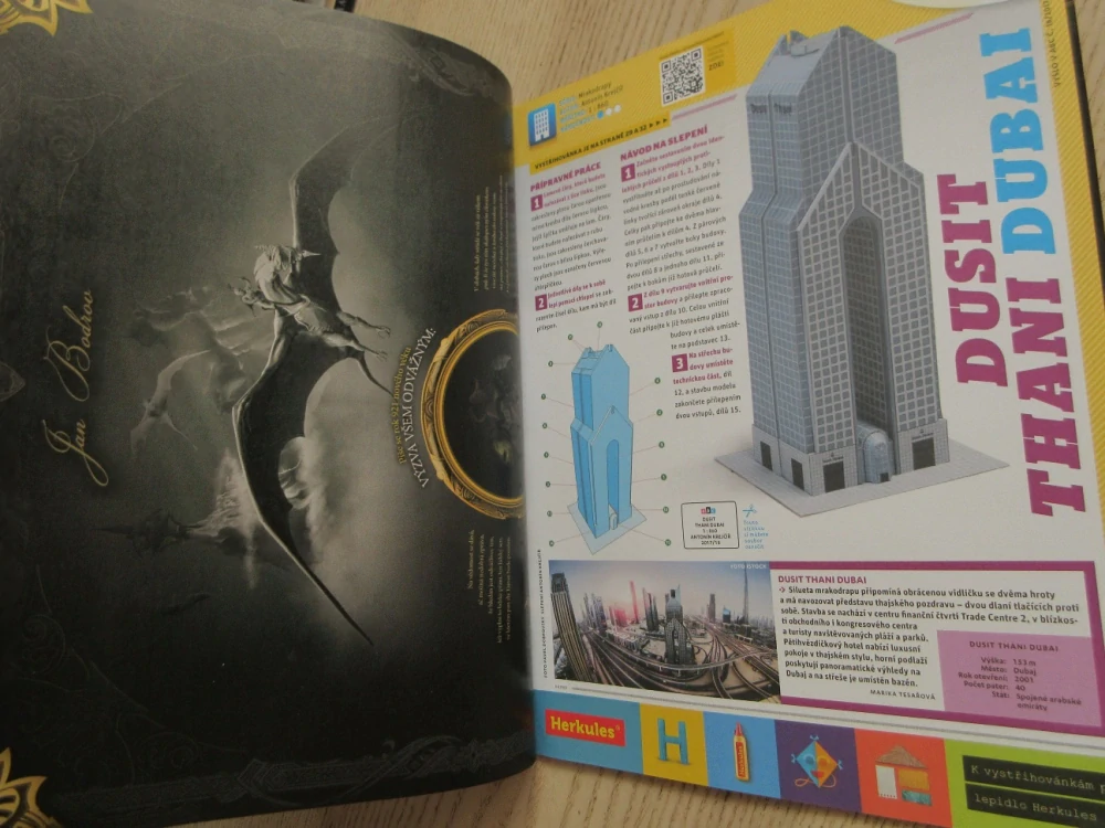 ABC, 18/2017, KOMPLETNÍ DÉČKA, HÁZEDLO, MRAKODRAP DUSIT DUBAI