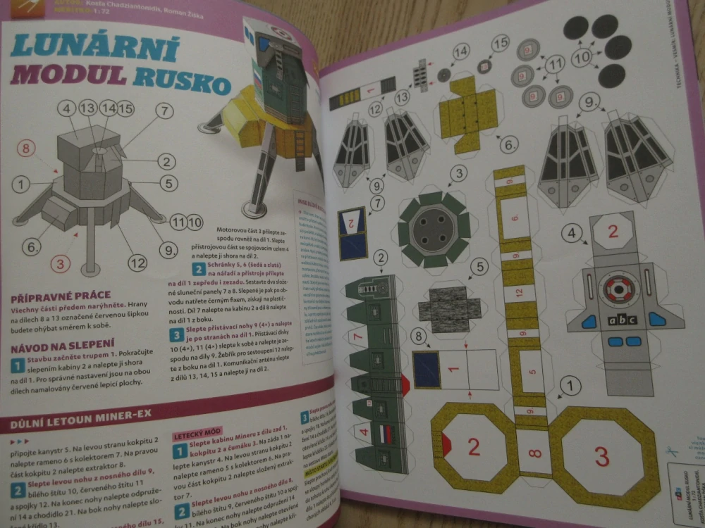 ABC, 19/2021, KOMPLETNÍ DÉČKA, SCI-FI DŮLNÍ LETOUN MINER-EX
