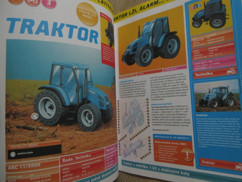 ABC, 11/2007, KOMPLETNÍ DÉČKA, TECHNIKA - TRAKTOR