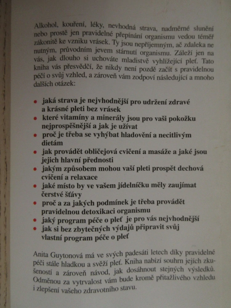 PROTIVRÁSKOVÝ PROGRAM, ANITA GUYTONOVÁ, **an
