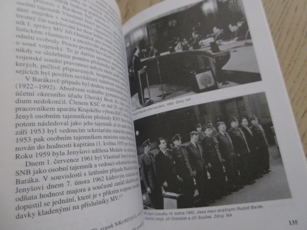 ŽIVOT A DOBA MINISTRA RUDOLFA BARÁKA, PROKOP TOMEK, **an