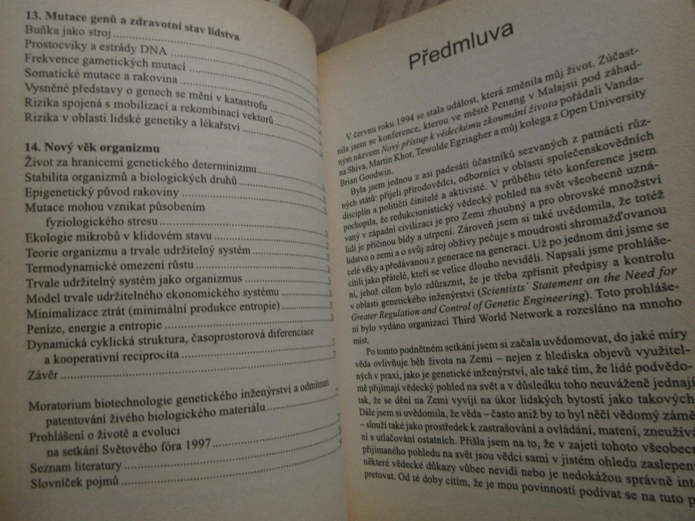 GENETICKÉ INŽENÝRSTVÍ - NADĚJE, NEBO HROZBA?, MAE-WAN HO, **an