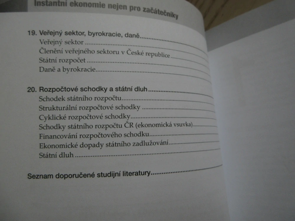 INSTANTNÍ EKONOMIE NEJEN PRO ZAČÁTEČNÍKY, JOSEF ZEMÁNEK, **an