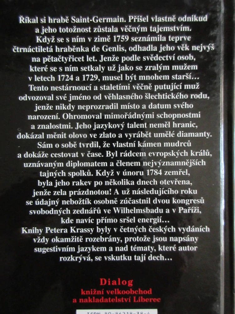 MAGIE PŘEVTĚLOVÁNÍ, PETER KRASSA, **an