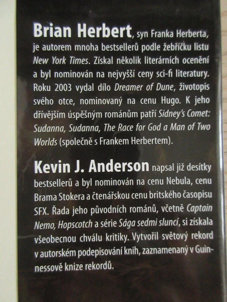PEKELNÁ DÍRA, VZPOURA, BRIAN HERBERT, KEVIN J. ANDERSON, **an