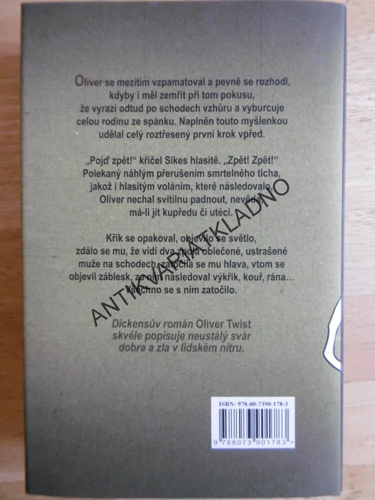 OLIVER TWIST, CHARLES DICKENS