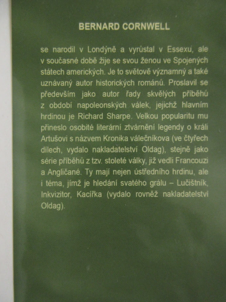 SHARPOVI STŘELCI, BERNARD CORNWELL, **an