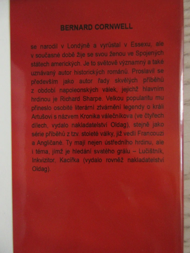 SHARPŮV ÚDER, BERNARD CORNWELL, **an
