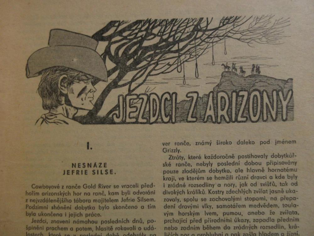 JEZDCI Z ARIZONY, BOB HURIKÁN, KAREL SAUDEK, 1969, **an