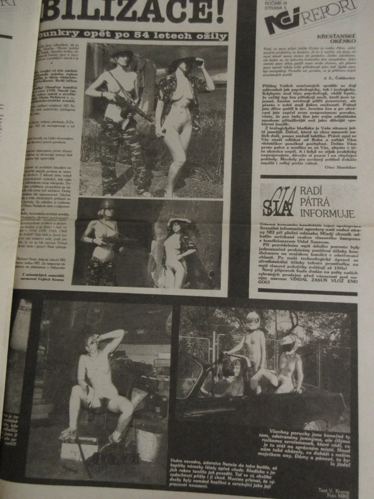 ČESKOSLOVENSKÝ NEI REPORT, KÁJA SAUDEK, 20/1992